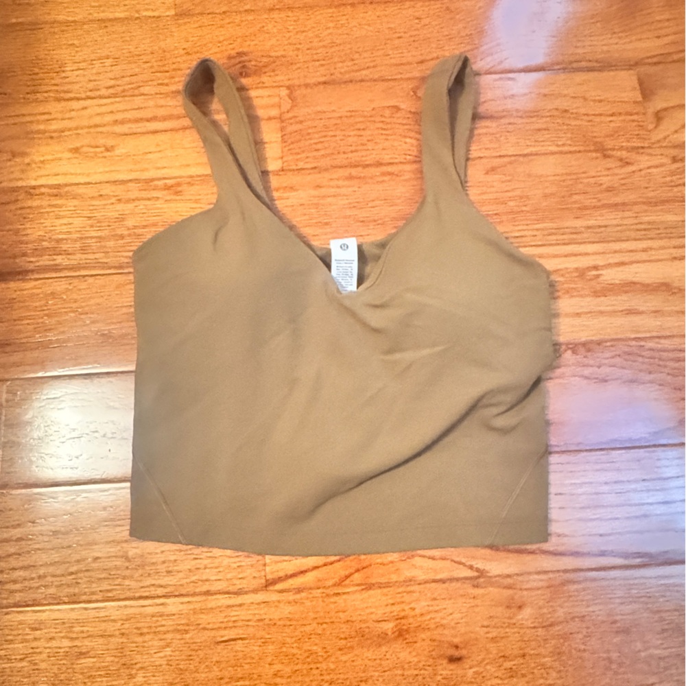 Lululemon Align Tank Olive  Top